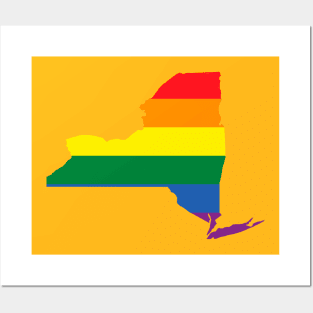 New York state (LGBT) pride Posters and Art